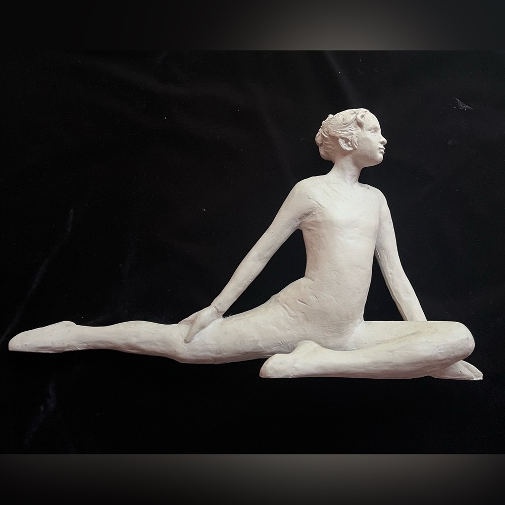 Vintage 1979 Austin Productions Gymnast Balance Beam Sculpture